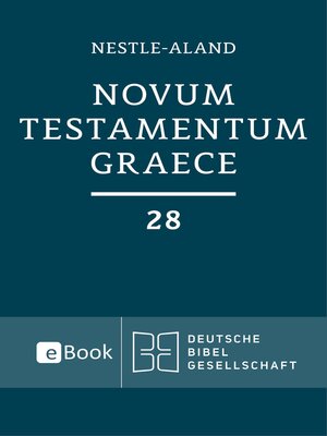 cover image of Novum Testamentum Graece (Nestle-Aland)